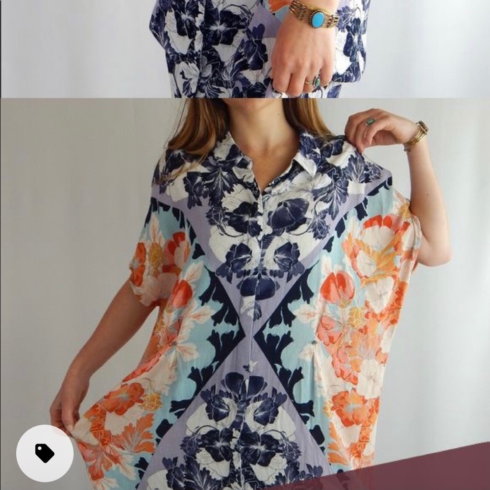 ISO** Maeve Hibiscus Bloom Dress Large/XL
